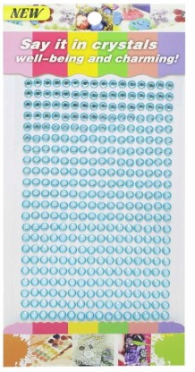 Qinddoo 4 volumi Nastro Adesivo Washi Blu Elegante Decorativo Nastro Adesivo di Carta Fai da Te Adesivo Scrapbook Sticker Decor per Scrapbooking Arte Artigianato e Regalo-A 