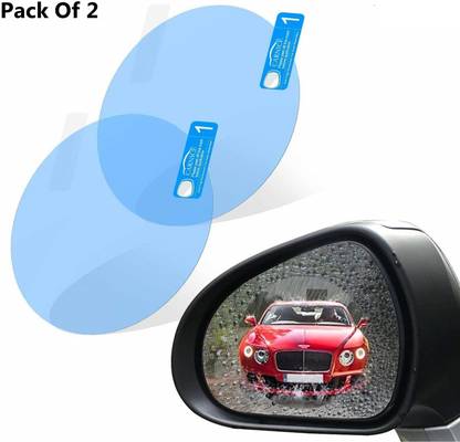 Aerizo 2 Pcs Car Rearview Mirror Hd Anti Fog Nano Coating Rainproof Film Car Mirror Rain Blocker Price In India Buy Aerizo 2 Pcs Car Rearview Mirror Hd Anti Fog Nano Coating Rainproof
