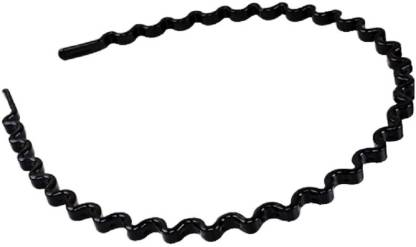 FOK 1 PC Black Color Plastic Wavy Zigzag Hair Acessories 6 mm Hair Band  Price in India - Buy FOK 1 PC Black Color Plastic Wavy Zigzag Hair  Acessories 6 mm Hair