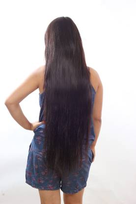 Ritzkart 18 inch long hair 100% human hair DARK BROWN Original, Remy human hair, Real Extensions with Instant Volume And Thickness Straight hair (6 Clip On 100grams) Hair Extension Price in India - Ritzkart 18 inch long hair 100% human hair DARK BROWN Original, Remy human hair, Real Extensions with Instant Volume And Thickness Straight hair (6 Clip On 100grams) Hair Extension Price in India -