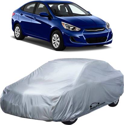 AutoFurnish Car Cover For Hyundai Accent (Without Mirror Pockets)