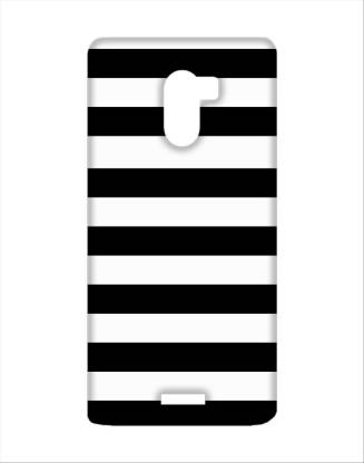 Smutty Back Cover for Infinix Hot 4, Infinix Hot 4 Pro - Black Stripes Print
