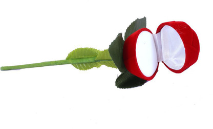rose ring box with ring
