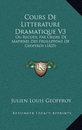 Cours De Litterature Dramatique V3