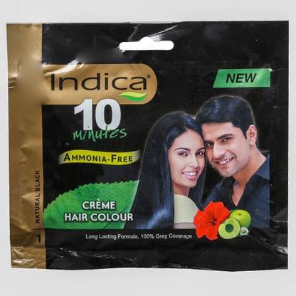 Indica 10 Minutes Creme Hair Colour Natural Black ( Pack Of 10) , Natural Black - Price in India, Buy Indica 10 Minutes Creme Hair Colour Natural Black ( Pack Of 10) , Indica 10 Minutes Creme Hair Colour Natural Black ( Pack Of 10) , Natural Black - Price in India, Buy Indica 10 Minutes Creme Hair Colour Natural Black ( Pack Of 10) ,
