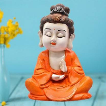 Miss Peach Handcrafted Laughing Buddha Statue Big Size For Home Decor Decoration Items For House