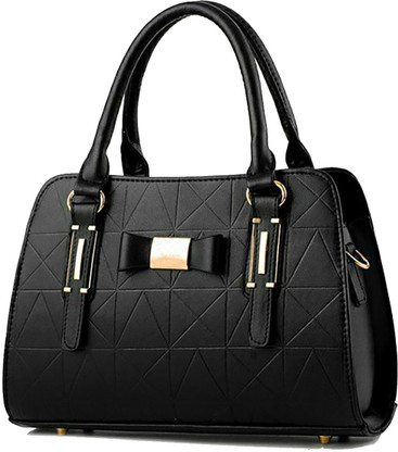 Satchel purse bag black clearance