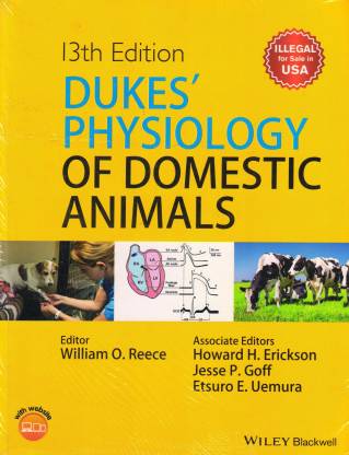 Dukes' Physiology of Domestic Animals: Buy Dukes' Physiology of Domestic  Animals by William O. Reece at Low Price in India 