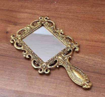 White Box Metal Handheld Mirror With Handle Vintage Compact 01 In India Reviews Ratings Features Flipkart Com White Box Metal Handheld Mirror With, Vintage Hand Mirrors Metal