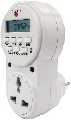 Electrobot Automatic Smart Digital Programmable Electronic Timer Switch  Price in India - Buy Electrobot Automatic Smart Digital Programmable  Electronic Timer Switch online at Flipkart.com