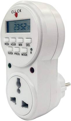 Electrobot Automatic Smart Digital Programmable Electronic Timer Switch Price in India - Buy Electrobot Automatic Smart Digital Programmable Electronic Timer Switch online at Flipkart.com
