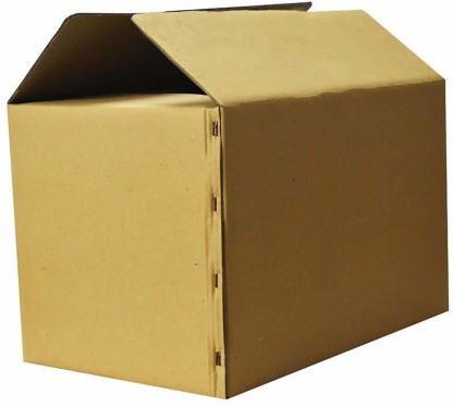 50.5 x 33.5 x 33.5 cm Large Heavy Duty Double Wall Cardboard Moving and Storage Boxes with Handles 88.5 Litre 5 Pack of Boxes 
