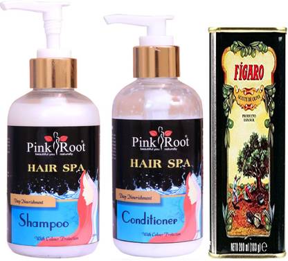 Pinkroot Spa Shampoo Conditioner With Figaro Hair Oil Price In India Buy Pinkroot Spa Shampoo Conditioner With Figaro Hair Oil Online At Flipkart Com