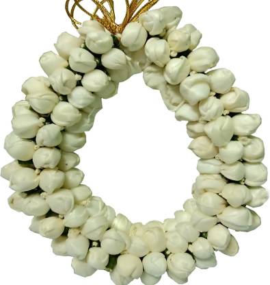 innoverainc Artificial Gajra of Jasmine Flower White Hair Band Price in  India - Buy innoverainc Artificial Gajra of Jasmine Flower White Hair Band  online at 