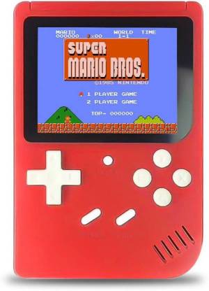 blue seed SUP 400 in 1 Games Retro Game Box Console Handheld Game PAD Gamebox - Random Colour 8 GB with Mario, Super Mario, DR Mario, Contra, Turtles, and other 400 Games