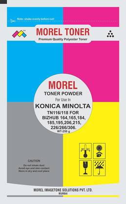 Morel Toner Powder For Use In Konica Minolta Bizhub Tn116 Tn118 164 184 185 195 206 215 226 Photocopier And Printer Weight 250 Gms Black Ink Toner Morel Flipkart Com Visit showroom or call to buy the konica minolta bizhub 206 photocopier from morel toner powder for use in konica minolta bizhub tn116 tn118 164 184 185 195 206 215 226 photocopier and printer weight 250 gms