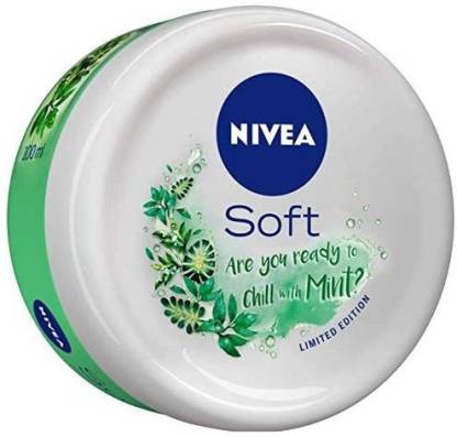NIVEA Soft Chilled Mint Hair Cream 100 ml (Pack of 2) Hair Cream - Price in  India, Buy NIVEA Soft Chilled Mint Hair Cream 100 ml (Pack of 2) Hair Cream  Online