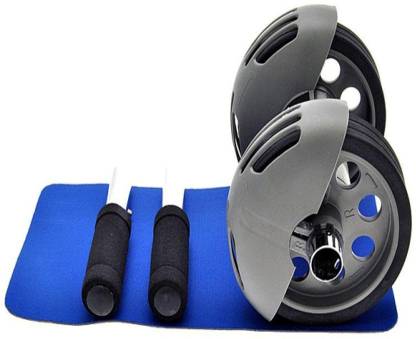 Moon Sales Power Stretch Wheel Roller For Fitness Slim Body - Ab Exerciser (Multicolor) Ab Exerciser