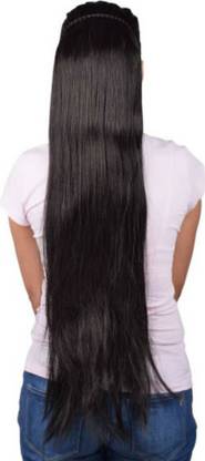 Alizz Natural Brownish Black Long Straight Hair Extension Price In India Buy Alizz Natural Brownish Black Long Straight Hair Extension Online At Flipkart Com