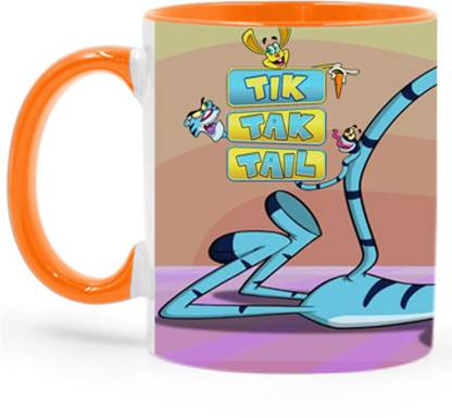 Ashvah Tik Tak Tail Cartoon -2241-Orange Ceramic Coffee Mug Price in India  - Buy Ashvah Tik Tak Tail Cartoon -2241-Orange Ceramic Coffee Mug online at  