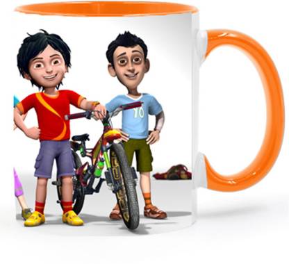 ARTBUG Shiva Cartoon -2209-Orange Ceramic Coffee Mug Price in India - Buy  ARTBUG Shiva Cartoon -2209-Orange Ceramic Coffee Mug online at 