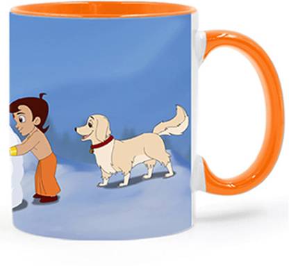 ARTBUG Chhota Bheem Cartoon -2199-Orange Ceramic Coffee Mug Price in India  - Buy ARTBUG Chhota Bheem Cartoon -2199-Orange Ceramic Coffee Mug online at  