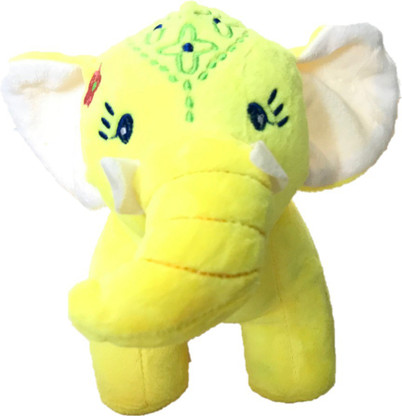 yellow elephant plush