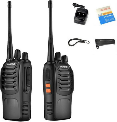 2pcs NUOVA BAOFENG 888S UHF 400-470MHz 5W CTCSS Due Vie Radio 16CH Walkie Talkie 