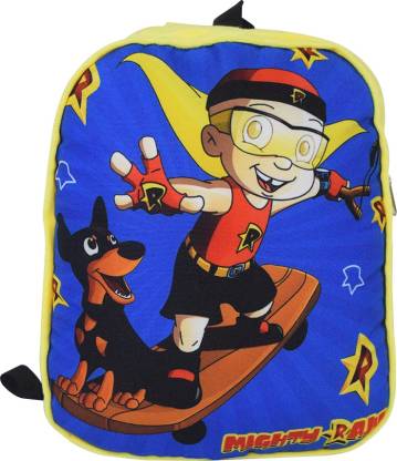  | CHHOTA BHEEM Mighty Raju Yellow Plush bag -13 inch  Waterproof Backpack - Backpack