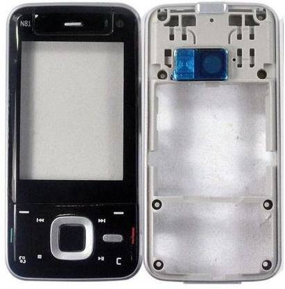 oktata nokia n81 8gb black front back panel