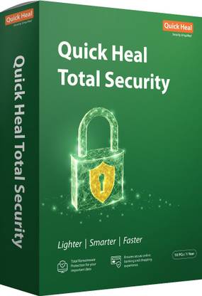 QUICK HEAL Total Security 10 User 1 Year