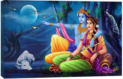 Art Amori Glarious Radha Krishna Sitting In Moonlight Canvas Painting Digital Reprint Inch X 14 Inch Painting Price In India Buy Art Amori Glarious Radha Krishna Sitting In Moonlight Canvas Art Amori Glarious Radha Krishna Sitting In Moonlight Canvas Painting Digital Reprint Inch X 14 Inch Painting Price In India Buy Art Amori Glarious Radha Krishna Sitting In Moonlight Canvas