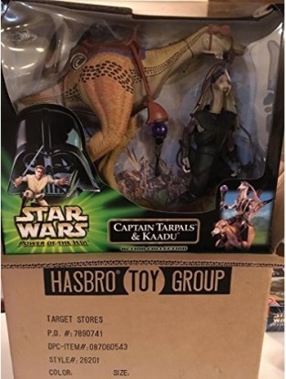 Hasbro Star Wars Power Of The Jedi Captain Tarpals And Kaadu Action Figure for sale online 