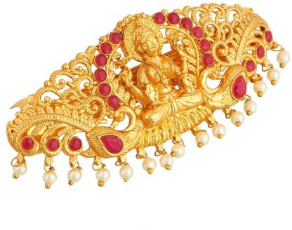 APARA Traditional Temple Jewellery Hair Clip Buckle Jewellery for Women Hair  Clip Price in India - Buy APARA Traditional Temple Jewellery Hair Clip  Buckle Jewellery for Women Hair Clip online at 