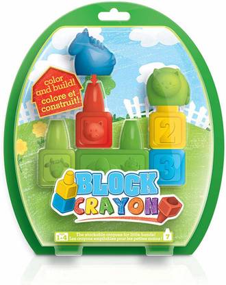Flipkart Com Wizme Kids Play Accessories 7 Pcs Block Crayons Use For Playing And Coloring