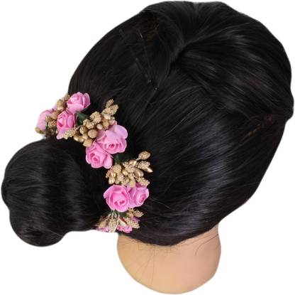 Ear Lobe & Accessories Hair Bun Accessories Pink Bun Price in India - Buy Ear Lobe & Accessories Hair Bun Accessories Pink Bun online at Ear Lobe & Accessories Hair Bun Accessories Pink Bun Price in India - Buy Ear Lobe & Accessories Hair Bun Accessories Pink Bun online at