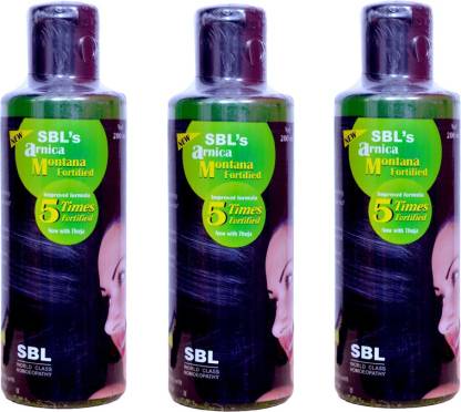 SBL ARNICA MONTANA FORTIFIED HAIR OIL WITH THUJA(PACK OF 3) Hair Oil - Price  in India, Buy SBL ARNICA MONTANA FORTIFIED HAIR OIL WITH THUJA(PACK OF 3) Hair  Oil Online In India,
