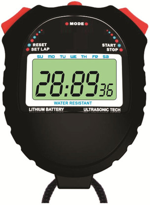 Waterproof lap watch