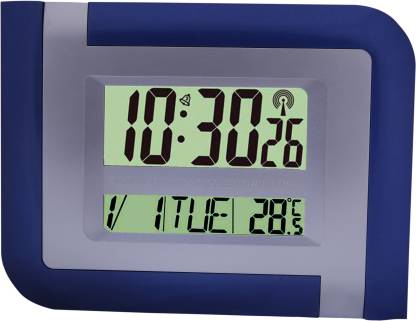 Kadio Digital 20 cm X 26 cm Wall Clock