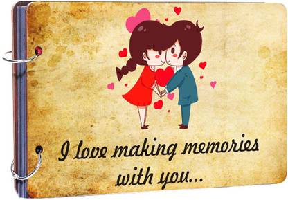 Studio Shubham Wooden I Love Making Memories Photo Album Album Price In India Buy Studio Shubham Wooden I Love Making Memories Photo Album Album Online At Flipkart Com