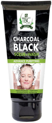tbc charcoal face wash