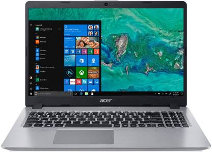 Acer Aspire 5 Core i5 8th Gen - (8 GB + 16 GB Optane/1 TB HDD/Windows 10 Home/2 GB Graphics) A515-52G-580Q Laptop  (15.6 inch, Silver, 1.8 kg, With MS Office) thumbnail