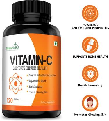 Simply Herbal Vitamin C 1000mg High Potency 1 Chewable Tablets Price In India Buy Simply Herbal Vitamin C 1000mg High Potency 1 Chewable Tablets Online At Flipkart Com