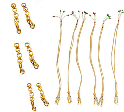 BestUBuy Silk Thread Moti Necklace Rope 
