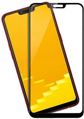 NSTAR Edge To Edge Tempered Glass for OPPO A5, Oppo A3s, Realme 2, Realme C1, Realme C1