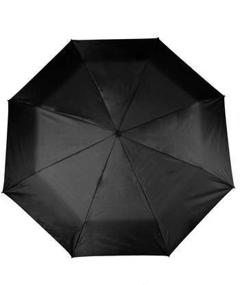 WOOFS 3 fold Nylon Plain Umbrella