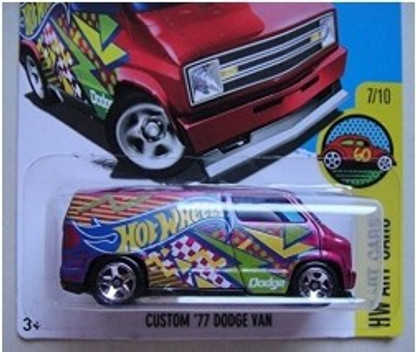 dodge van hot wheels