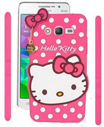 Vizoof Back Cover for Hello Kitty Soft Back Cover For Samsung Galaxy On7