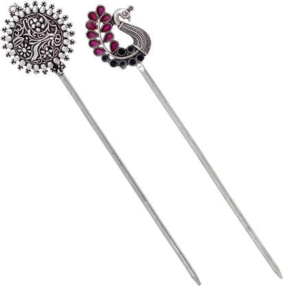 V L INTERNATIONAL Party Wear Juda Pin Oxidized Metal Hair Stick For Women/Girls Bun Stick Price in India - Buy V L INTERNATIONAL Party Wear Juda Pin Oxidized Metal Hair Stick For V L INTERNATIONAL Party Wear Juda Pin Oxidized Metal Hair Stick For Women/Girls Bun Stick Price in India - Buy V L INTERNATIONAL Party Wear Juda Pin Oxidized Metal Hair Stick For