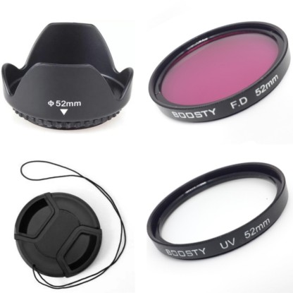 55mm Cannon Professional Flower Shape Screw Mount Camera Lens Hood for Cannon 